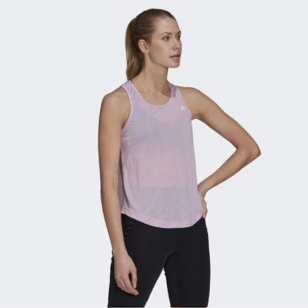 ADIDAS DESIGNED 2 MOVE AEROREADY Dance Athletic Workout Tank Top Purple- Medium